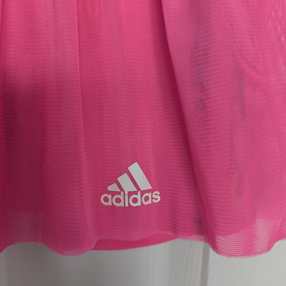 Adidas Girls (Size 2T) Track Zip-Up Jacket & Skort (Skirt/Shorts) - Picture 8 of 12